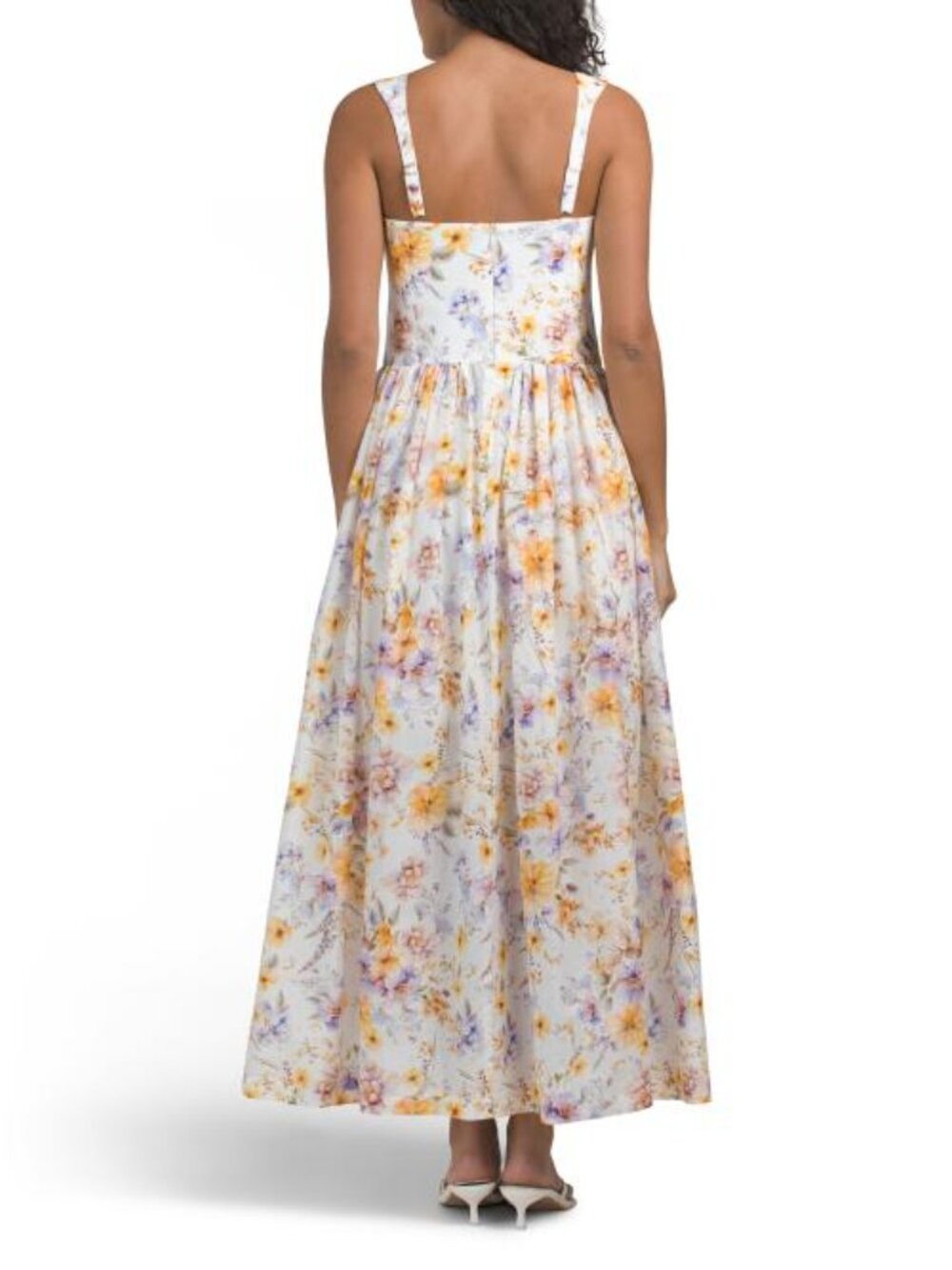 AQUA BLU Lilas Drop Waist Maxi Dress - Picture 2 of 5